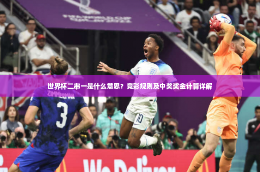 世界杯二串一是什么意思？竞彩规则及中奖奖金计算详解-第4张图片-体育博彩
