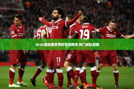 2026美加墨世界杯夺冠赔率 热门球队前瞻