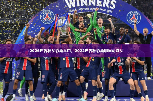 2026世界杯买彩票入口，2022世界杯彩票哪里可以买-第2张图片-体育博彩