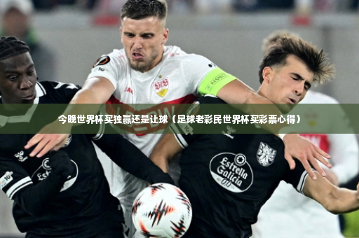 今晚世界杯买独赢还是让球（足球老彩民世界杯买彩票心得）-第2张图片-体育博彩