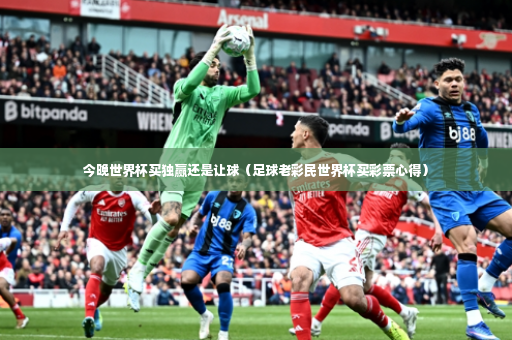 今晚世界杯买独赢还是让球（足球老彩民世界杯买彩票心得）-第4张图片-体育博彩
