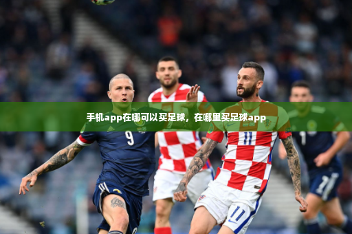 手机app在哪可以买足球，在哪里买足球app-第4张图片-体育博彩