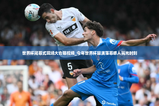 世界杯闭幕式现场大合唱视频_今年世界杯圆满落幕感人高光时刻-第4张图片-体育博彩