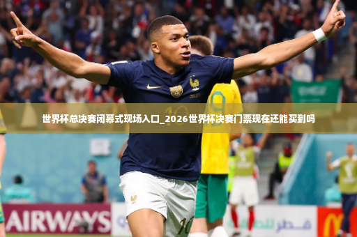 世界杯总决赛闭幕式现场入口_2026世界杯决赛门票现在还能买到吗-第2张图片-体育博彩