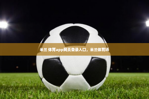 米兰 体育app网页登录入口，米兰体育场