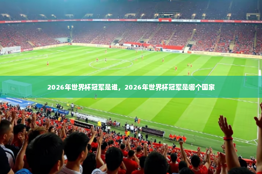 2026年世界杯冠军是谁，2026年世界杯冠军是哪个国家