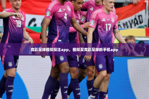 竞彩足球模拟投注app，模拟买竞彩足球的手机app-第3张图片-体育博彩