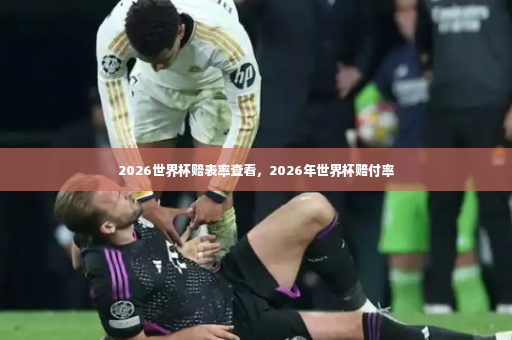 2026世界杯赔表率查看，2026年世界杯赔付率-第4张图片-体育博彩