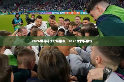 2026世界杯比分结果表，2026世界杯席位-第2张图片-体育博彩