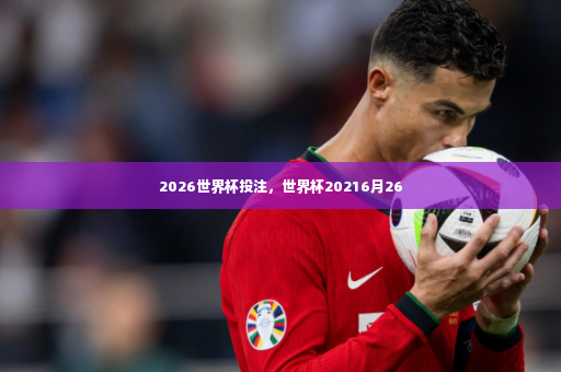 2026世界杯投注，世界杯20216月26-第2张图片-体育博彩