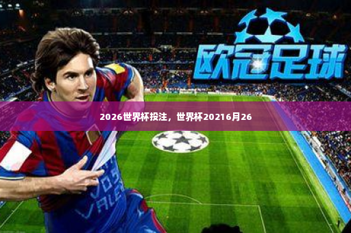 2026世界杯投注，世界杯20216月26-第3张图片-体育博彩