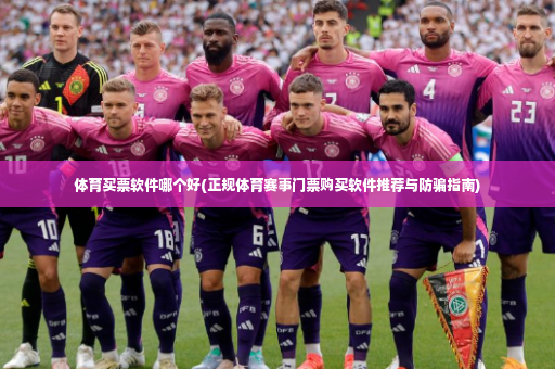 体育买票软件哪个好(正规体育赛事门票购买软件推荐与防骗指南)