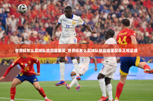 世界杯怎么买球队输赢哪里买_世界杯怎么买球队输赢哪里买及正规渠道-第4张图片-体育博彩 世界杯怎么买球队输赢哪里买_世界杯怎么买球队输赢哪里买及正规渠道-第4张图片-体育博彩