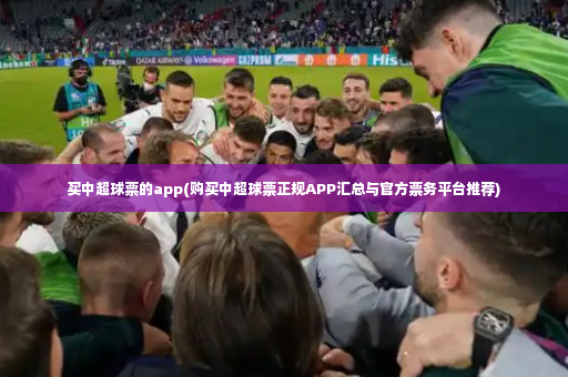 买中超球票的app(购买中超球票正规APP汇总与官方票务平台推荐)