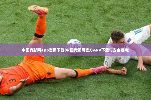 中国竞彩网app官网下载(中国竞彩网官方APP下载与安全指南)