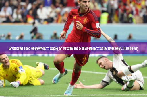足球直播500竞彩推荐完整版(足球直播500竞彩推荐完整版专业竞彩足球数据)-第3张图片-体育博彩