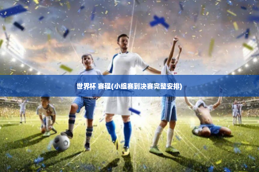 世界杯 赛程(小组赛到决赛完整安排)