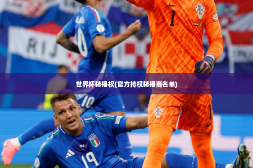 世界杯转播权(官方持权转播商名单)