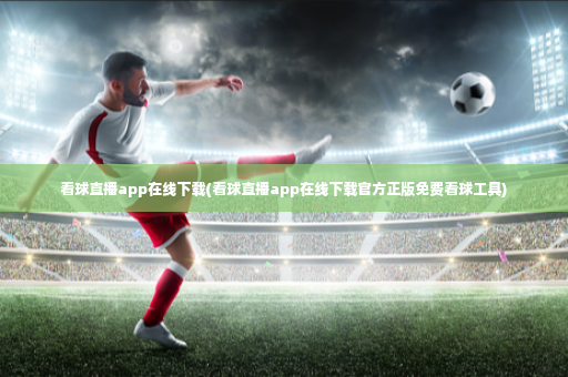 看球直播app在线下载(看球直播app在线下载官方正版免费看球工具)