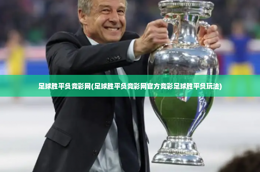 足球胜平负竞彩网(足球胜平负竞彩网官方竞彩足球胜平负玩法)