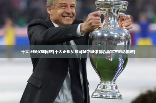十大正规买球网站(十大正规买球网站中国体育彩票官方购彩渠道)