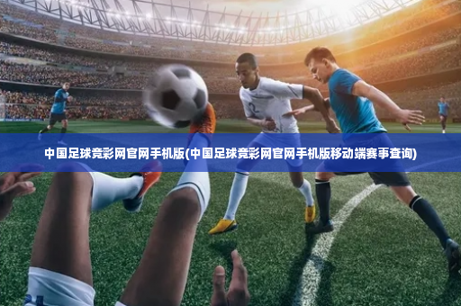 中国足球竞彩网官网手机版(中国足球竞彩网官网手机版移动端赛事查询)-第2张图片-体育博彩