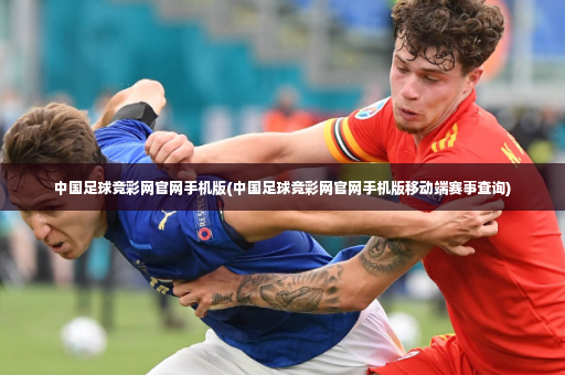 中国足球竞彩网官网手机版(中国足球竞彩网官网手机版移动端赛事查询)-第3张图片-体育博彩